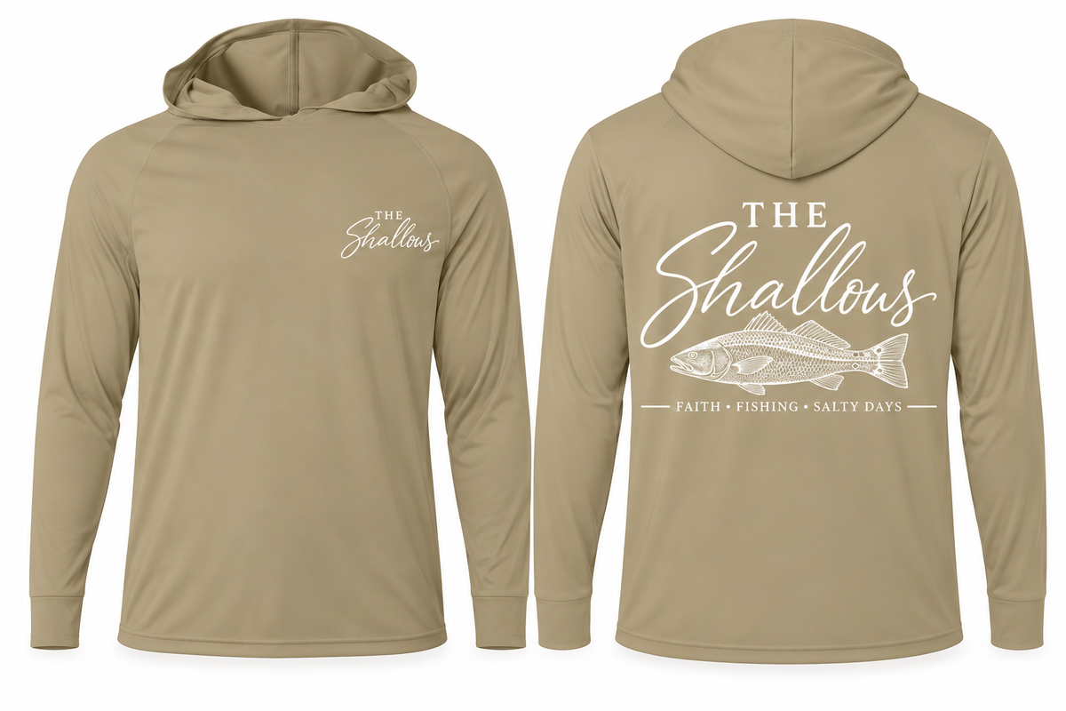 Whitewater Red DryFit Longsleeve Hoodie