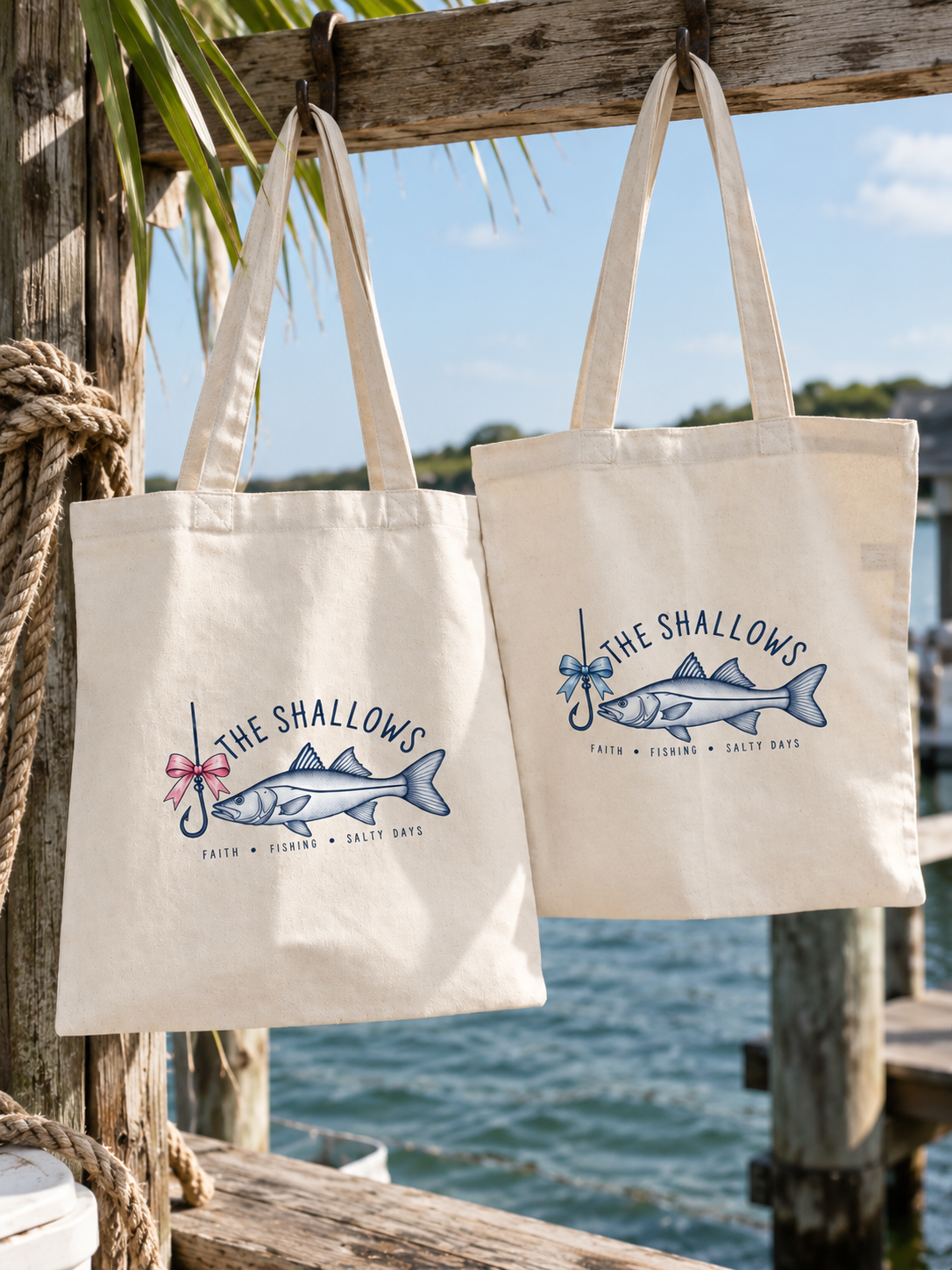 Snook Tote Bags
