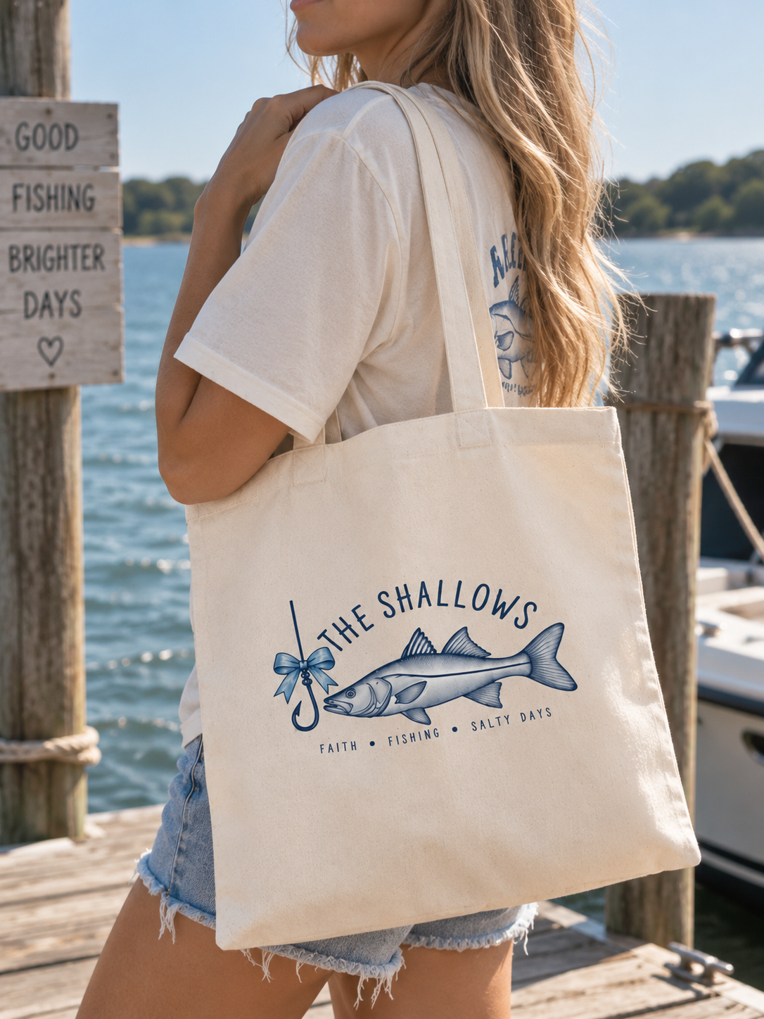 Snook Tote Bags