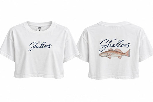 Pink Redfish Women's Boxy Tee