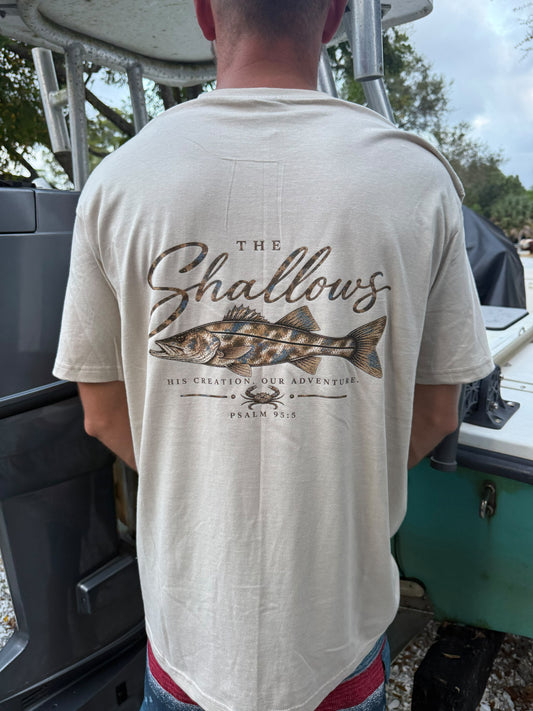 Camo Snook Unisex Tee
