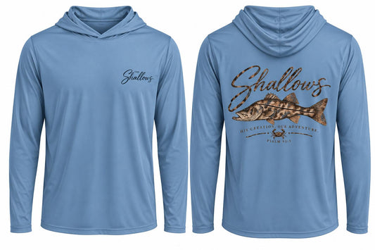 Camo Snook Dryfit Longsleeve Hoodie